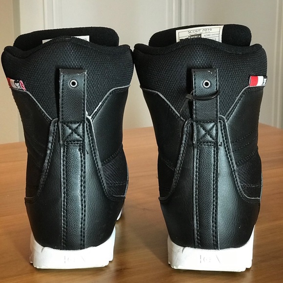 DC boa system snowboarding boot youth size 1 black blue - Picture 2 of 8